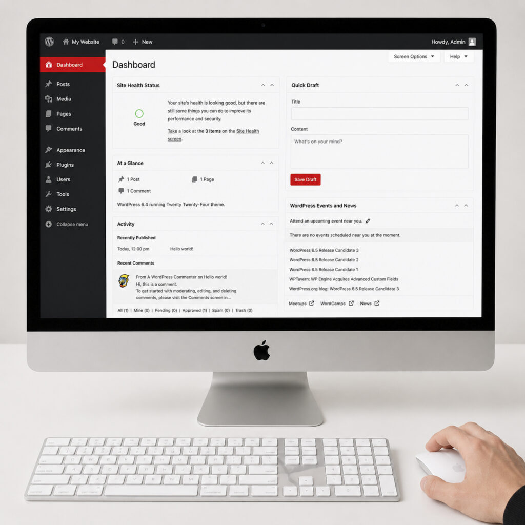 Analyse einer WordPress-Website mit professionellen Testwerkzeugen
